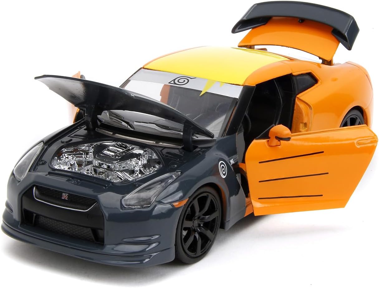 Naruto Nissan GT-R (R35) 2009  1:24 | Jada Die Cast