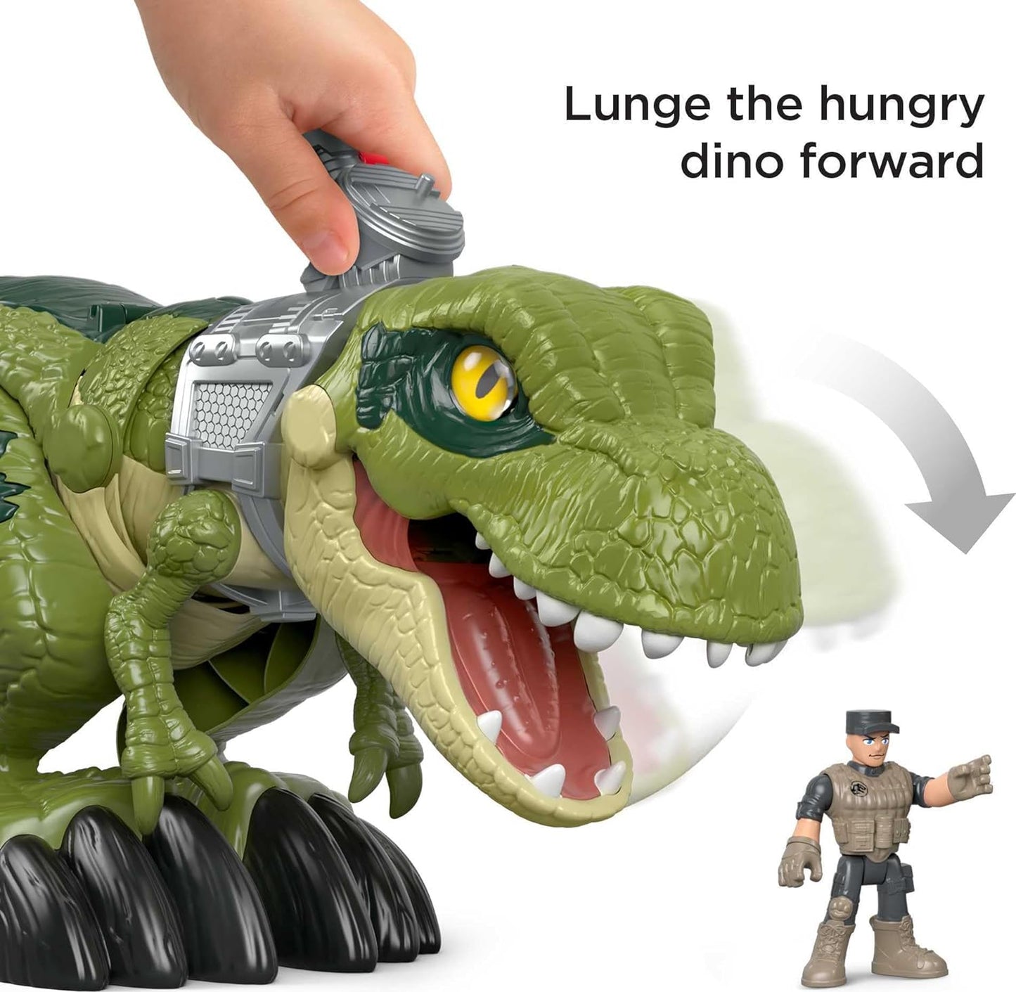 Fisher-Price Jurassic World Mega Mouth T.Rex | Imaginext