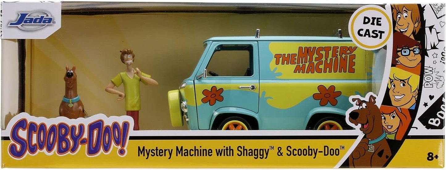 La Máquina del Misterio  con Scooby y Shaggy | Jada 1:24  | Die Cast