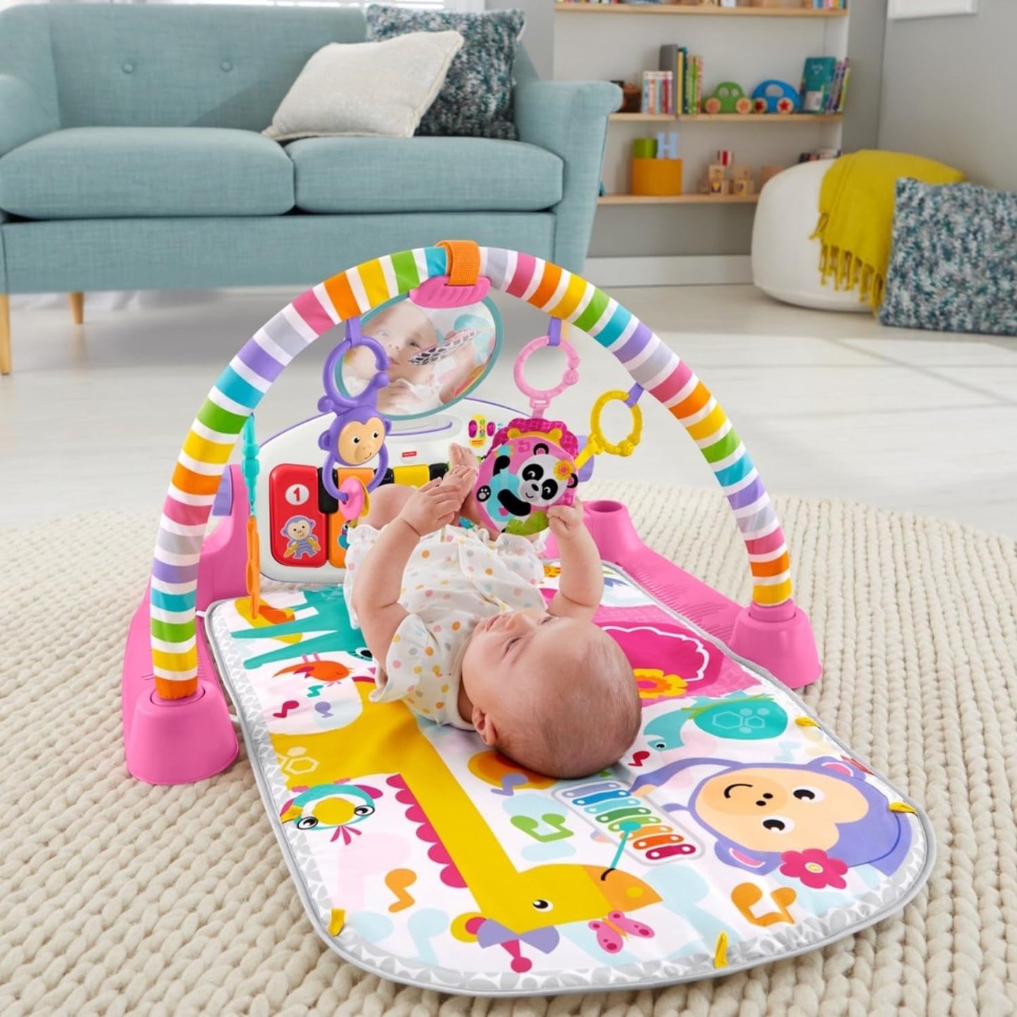 Fisher-Price Deluxe Kick & Play | Gimnasio de Piano