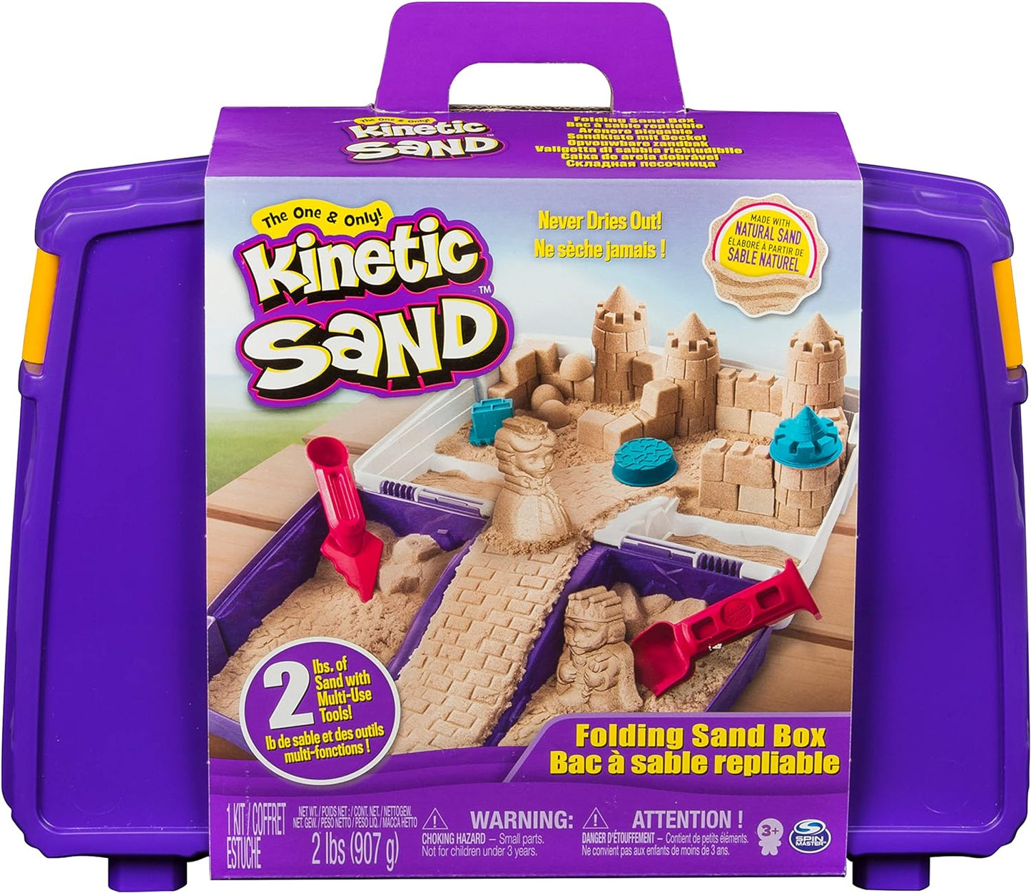 Kinetic Sand - Caja de Arena Plegable