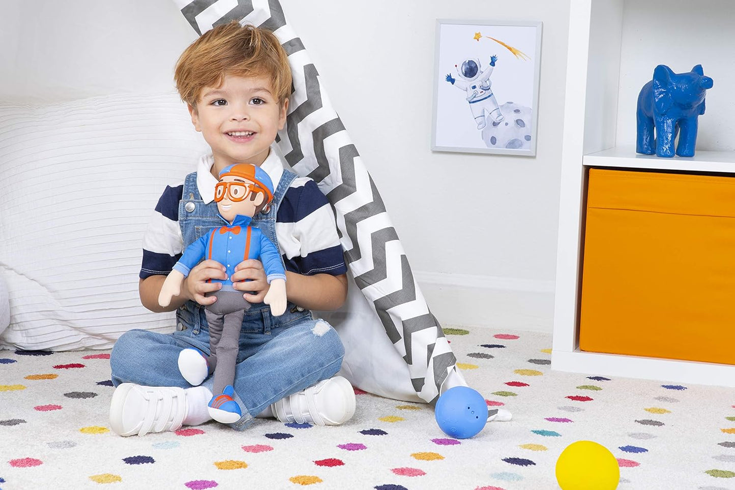 Peluche de Blippi con 15 sonidos Originales | 16 pulgadas