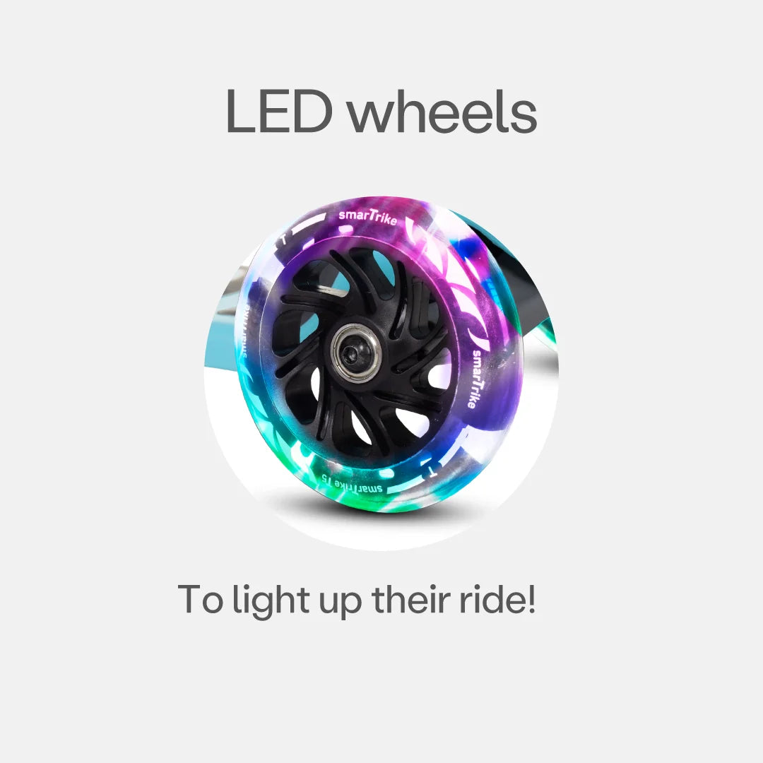 SmarTrike T1 TscooTer™  3 en 1 Ajustable | Ruedas LED