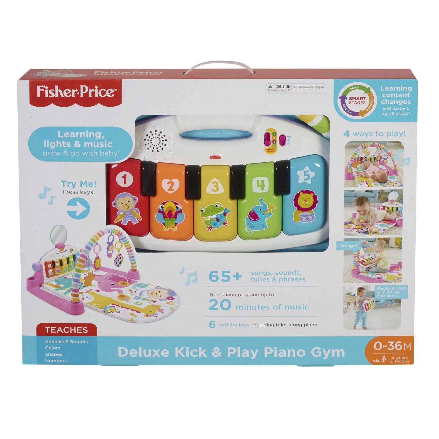 Fisher-Price Deluxe Kick & Play | Gimnasio de Piano