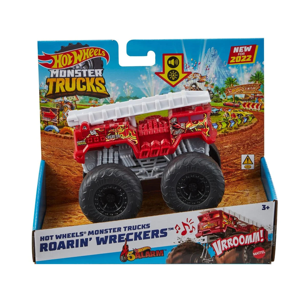 Hot Wheels Monster Trucks Roarin' Wreckers