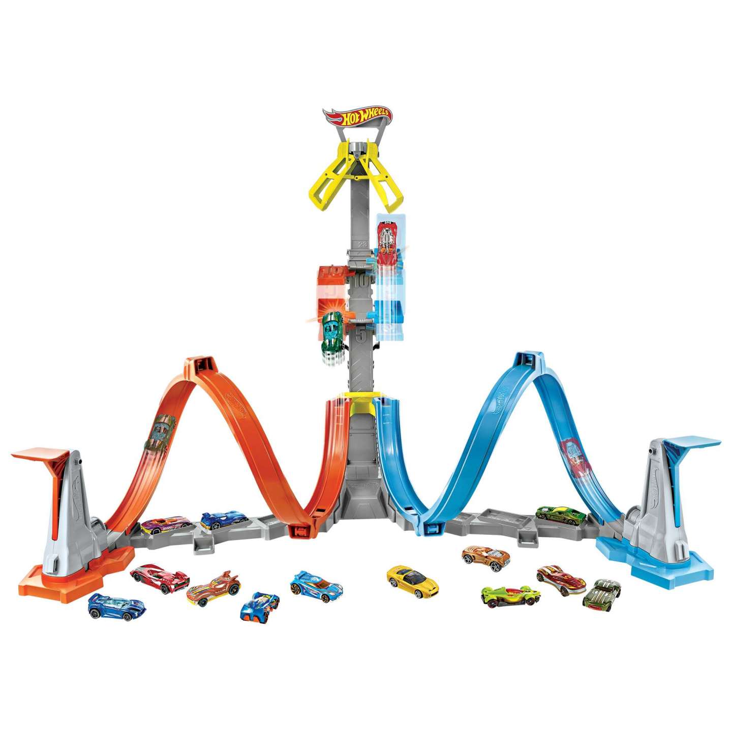 ¡Pista de Carreras Hot Wheels Loop & Launch!