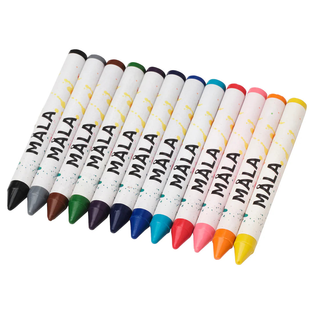 Crayones de Cera | Paquete de 12 Colores