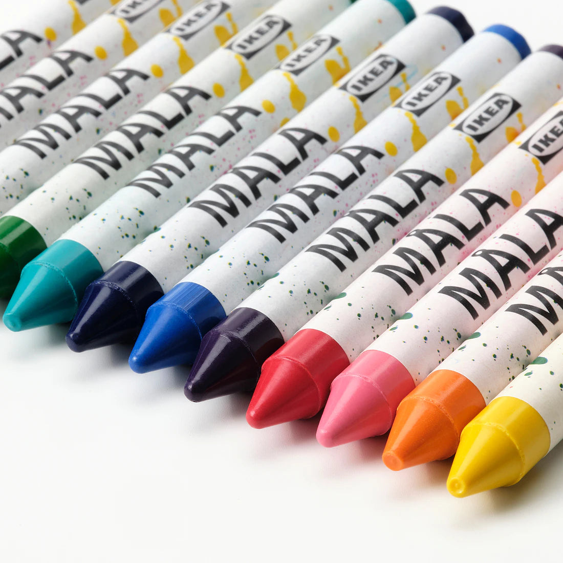 Crayones de Cera | Paquete de 12 Colores