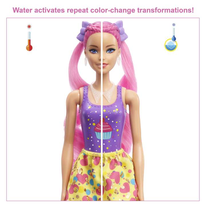 Barbie Color Reveal | Muñeca de Intercambio de Cabello | 25 Sorpresa