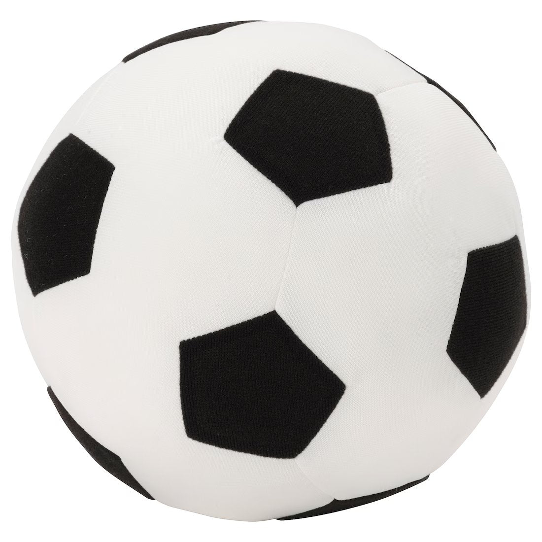 Peluche de Pelota de Football | Blanco y Negro