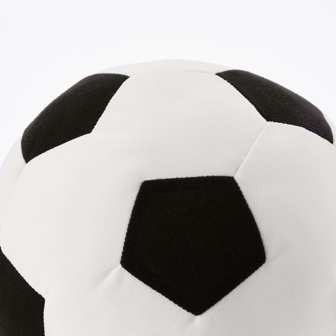 Peluche de Pelota de Football | Blanco y Negro