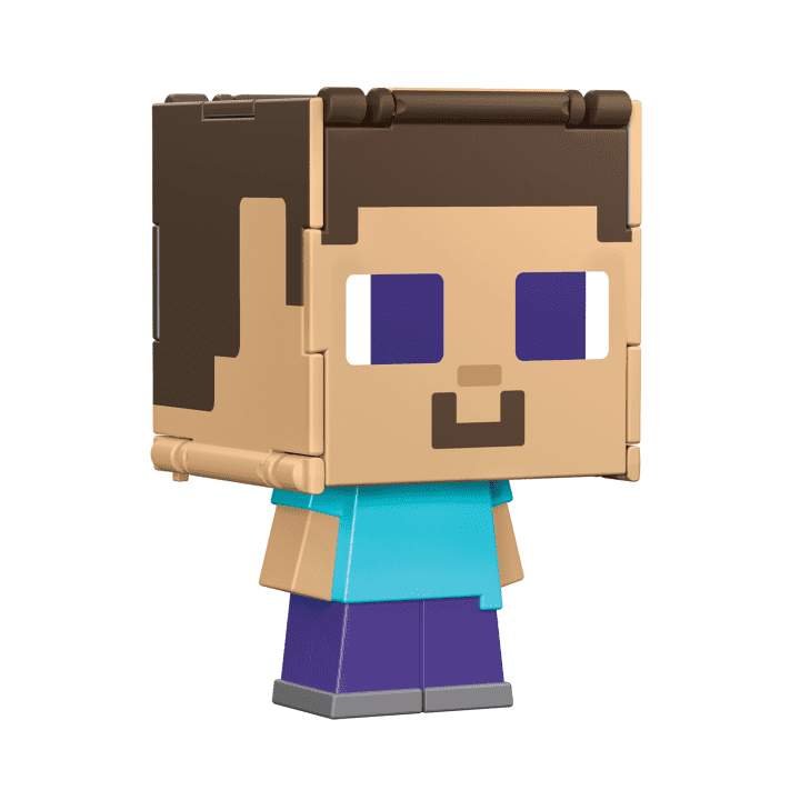 Mattel Minecraft Flippin' Figs | Colección de Figuras 2 en 1